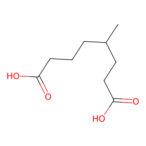 4-甲基辛二酸 structure