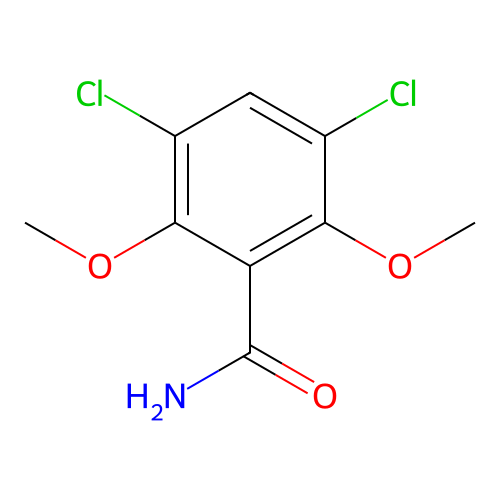 3,5-Dichloro-2,6-dimethoxybenzamide structure