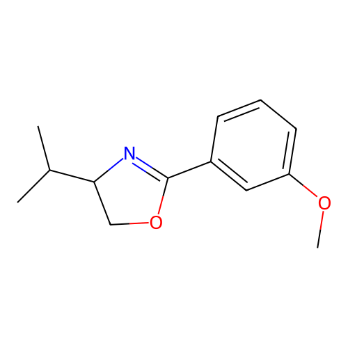 4-Isopropyl-2-(3-methoxyphenyl)-4,5-dihydrooxazole structure