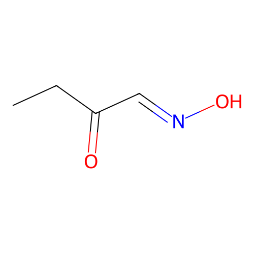 2-Oxobutanal 1-oxime structure