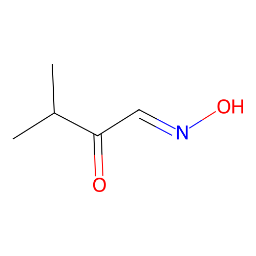 Butanal, 3-methyl-2-oxo-, 1-oxime structure