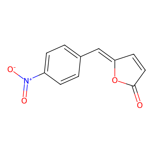 5-[(4-Nitrophenyl)methylidene]furan-2-one structure