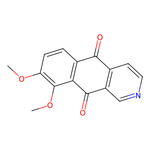 8,9-Dimethoxybenzo[g]isoquinoline-5,10-dione structure