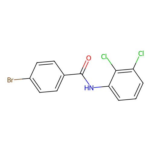 4-bromo-N-(2,3-dichlorophenyl)benzamide structure