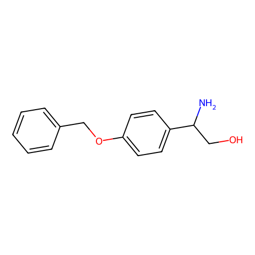 2-Amino-2-[4-(benzyloxy)phenyl]ethanol structure