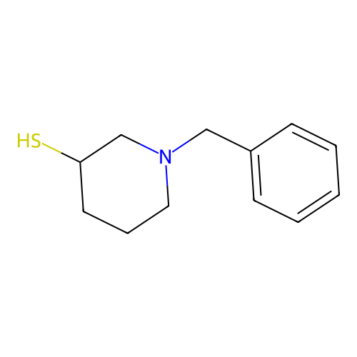 1-Benzylpiperidine-3-thiol structure