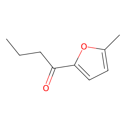 2-Butanoyl-5-methylfuran structure