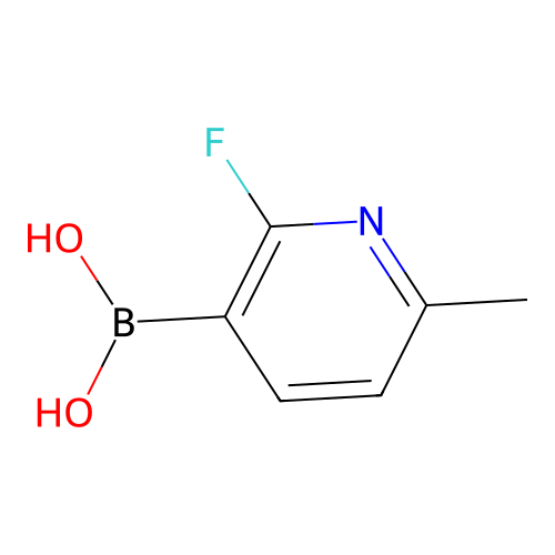 2-Fluoro-6-methylpyridine-3-boronic acid structure