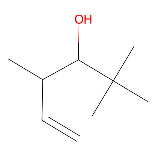 5-Hexen-3-ol, 2,2,4-trimethyl- structure