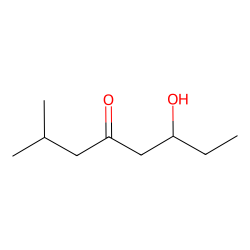 6-Hydroxy-2-methyloctan-4-one structure