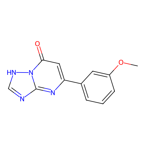 5-(3-Methoxyphenyl)-[1,2,4]triazolo[1,5-A]pyrimidin-7-OL structure
