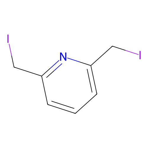 2,6-Bis(iodomethyl)pyridine structure