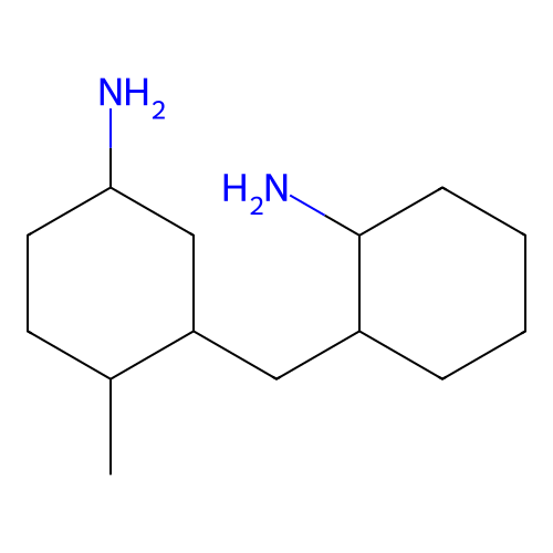 3-((2-Aminocyclohexyl)methyl)-4-methylcyclohexylamine structure