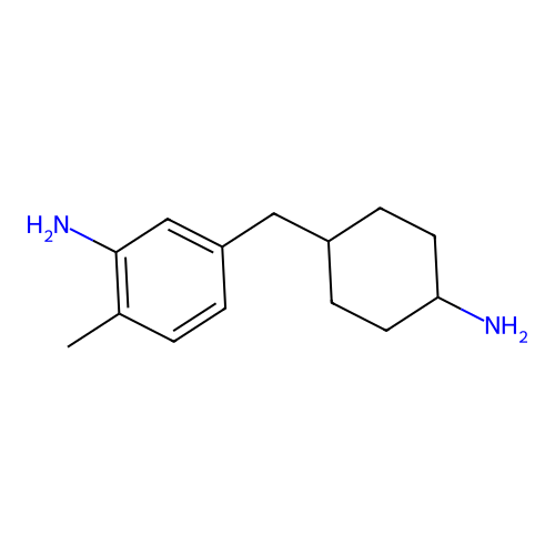 5-((4-Aminocyclohexyl)methyl)-o-toluidine structure
