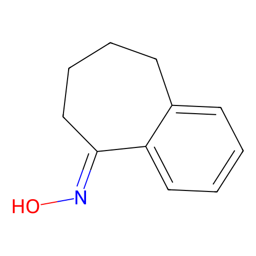 6,7,8,9-Tetrahydro-benzocyclohepten-5-one oxime structure
