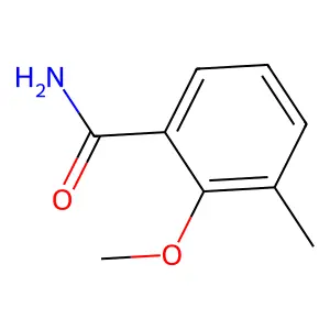 3-甲基邻茴香酰胺 structure