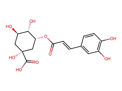 新绿原酸 structure