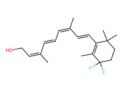 4,4-Difluororetinol structure