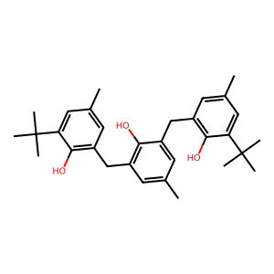 2,6-Bis(4-methyl-6-tert-butyl-salicyl)-4-methylphenol structure