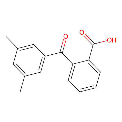 2-(3,5-Dimethylbenzoyl)benzoic acid structure