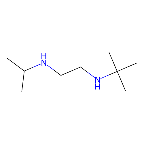 N'-tert-butyl-N-propan-2-ylethane-1,2-diamine structure