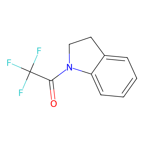 2,2,2-Trifluoro-1-indolinylethan-1-one structure