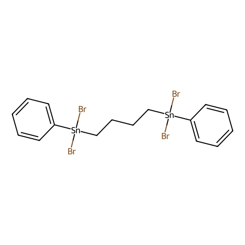 Dibromo-[4-[dibromo(phenyl)stannyl]butyl]-phenylstannane structure
