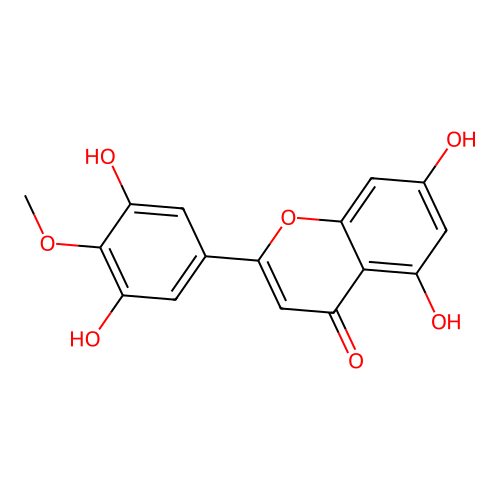 Tricetin 4'-methyl ether structure