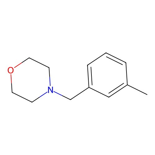 4-(3-Methylbenzyl)morpholine structure