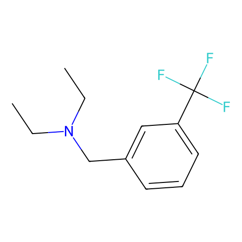 N-ethyl-N-[[3-(trifluoromethyl)phenyl]methyl]ethanamine structure