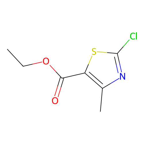 Ethyl 2-chloro-4-methyl-1,3-thiazole-5-carboxylate structure