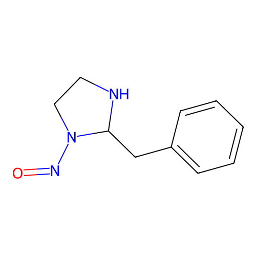 2-Benzyl-1-nitrosoimidazolidine structure