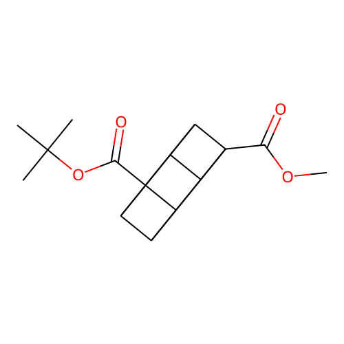 1-(tert-Butyl) 4-methyl cubane-1,4-dicarboxylate structure