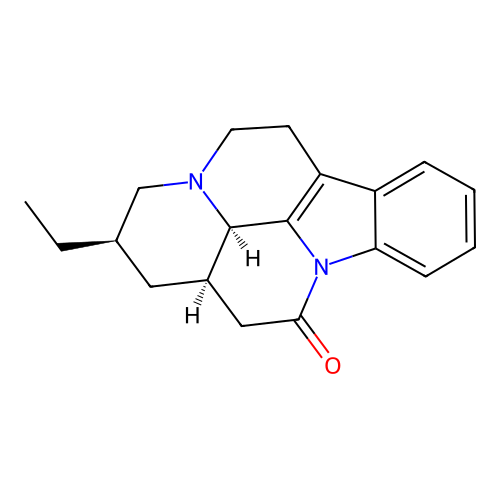 Tacamonine structure