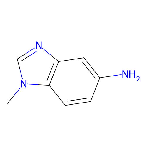 1-methyl-1H-1,3-benzodiazol-5-amine structure