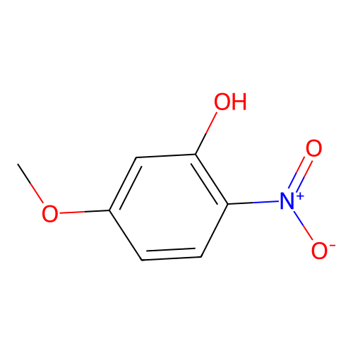5-Methoxy-2-nitrophenol structure