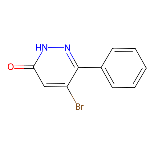 5-Bromo-6-phenylpyridazin-3(2H)-one structure