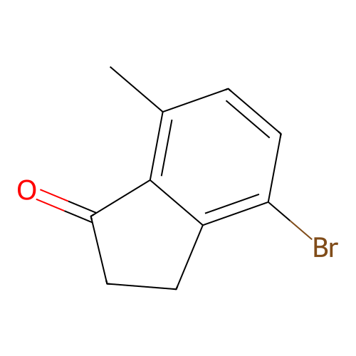 4-Bromo-7-methyl-2,3-dihydro-1H-inden-1-one structure