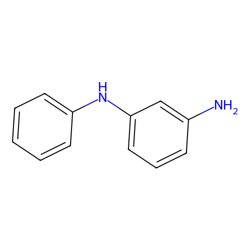 N1-Phenyl-1,3-benzenediamine structure