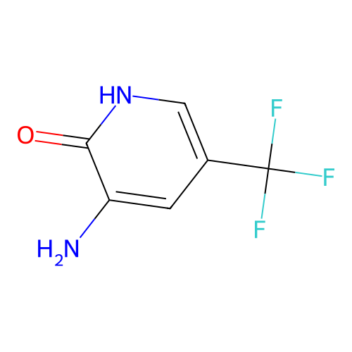 3-Amino-5-(trifluoromethyl)-1,2-dihydropyridin-2-one structure