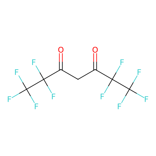 4H,4H-Decafluoroheptane-3,5-dione structure
