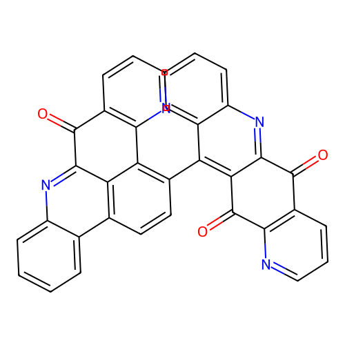 11-(8-Oxo-8h-benzo[mn]pyrido[2,3-b]acridin-3-yl)pyrido[2,3-b]acridine-5,12-dione structure