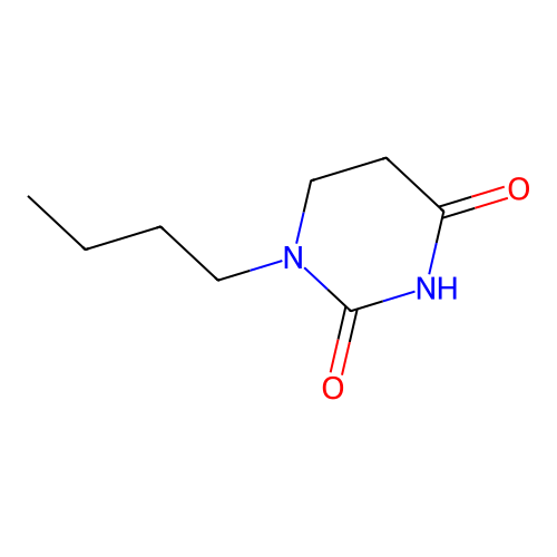 1-Butyldihydropyrimidine-2,4(1h,3h)-dione structure