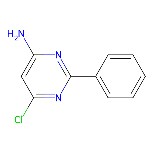 6-Chloro-2-phenylpyrimidin-4-amine structure