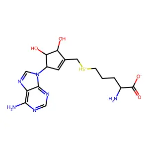 S-Neplanocylmethionine structure