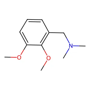 1-(2,3-二甲氧基苯基)-N,N-二甲基甲胺 structure
