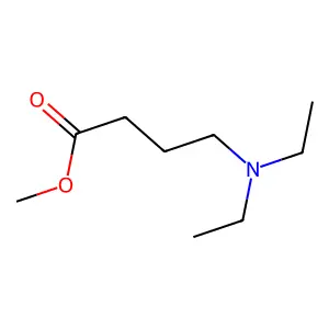 Methyl 4-(diethylamino)butanoate structure
