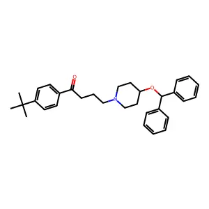 依巴斯汀 structure