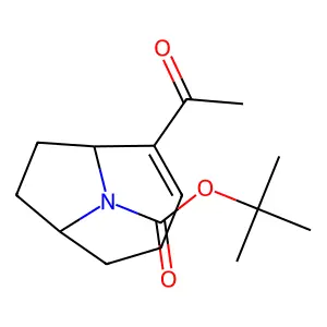 (1R)-N-(t-Butoxycarbonyl)anatoxin a structure