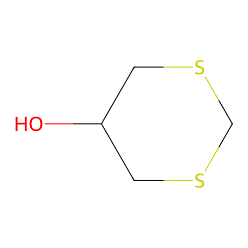 1,3-Dithian-5-ol structure